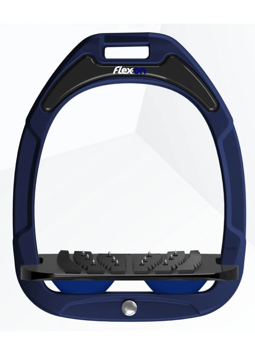 Flex-On Green Composite Stirrups - Black/Navy 1 Flex-On Green Composite Stirrups - Black/Navy