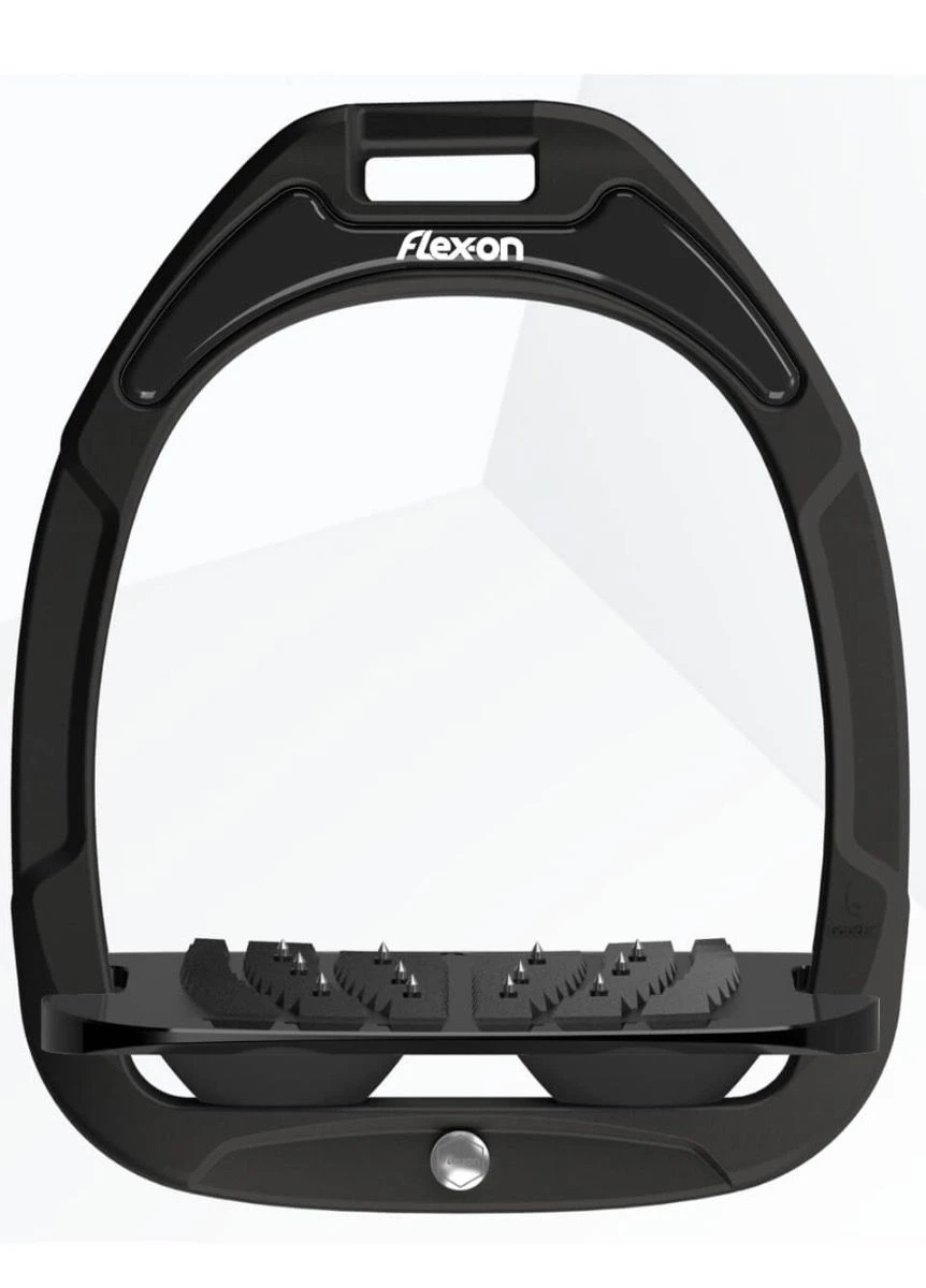 Flex-On Green Composite Stirrups - Black/Black 1 Flex-On Green Composite Stirrups - Black/Black