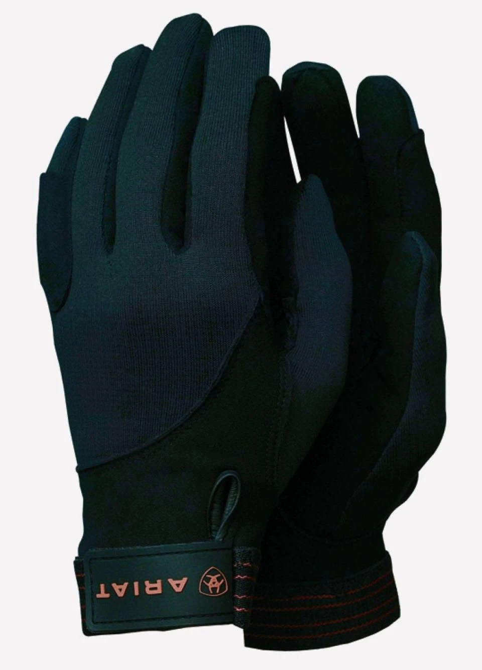Ariat Insulated Tek Grip Gloves - Black/Orange 1 Ariat Insulated Tek Grip Gloves - Black/Orange