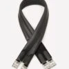 E. Jeffries Premier Elasticated Leather Girth - Black