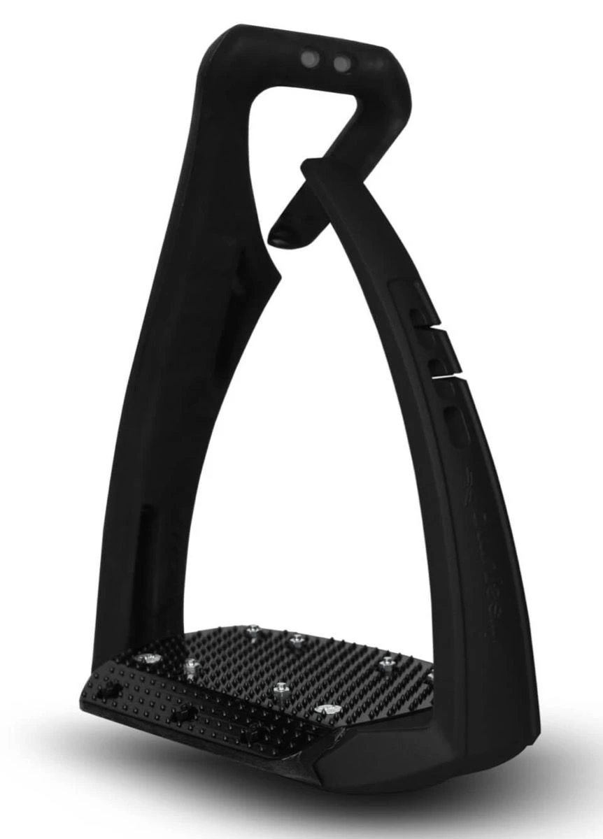 Freejump Soft'Up Pro+ Stirrups - Black/Black 1 Freejump Soft'Up Pro+ Stirrups - Black/Black