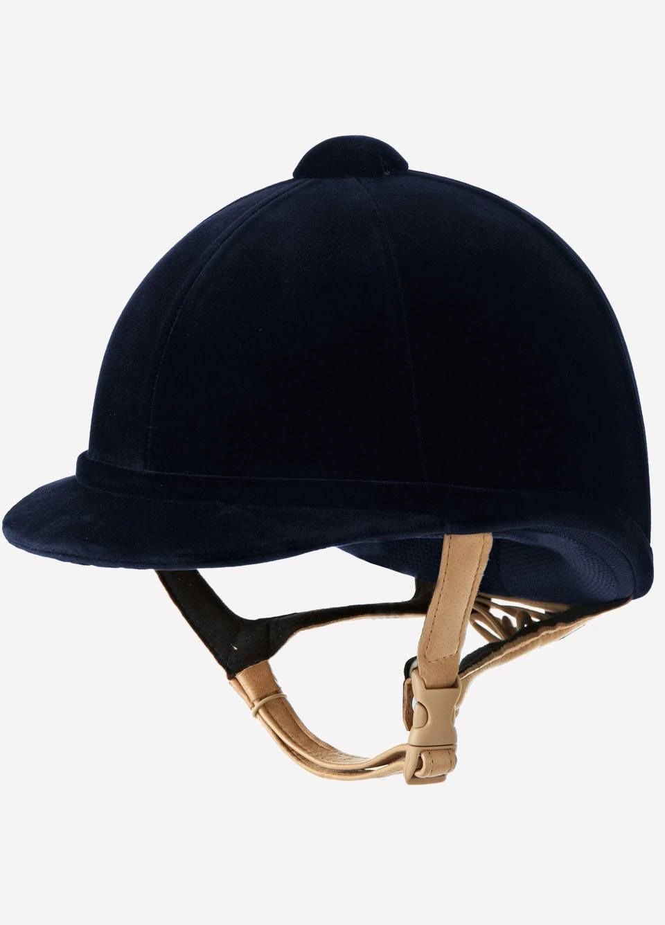 Charles Owen Hampton Riding Hat - Navy 1 Charles Owen Hampton Riding Hat - Navy