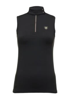 Holland Cooper Elite Sleeveless Base Layer - Black 5 Holland Cooper Elite Sleeveless Base Layer - Black -Ridingwear Sales Store hc elite sless black 3rdy