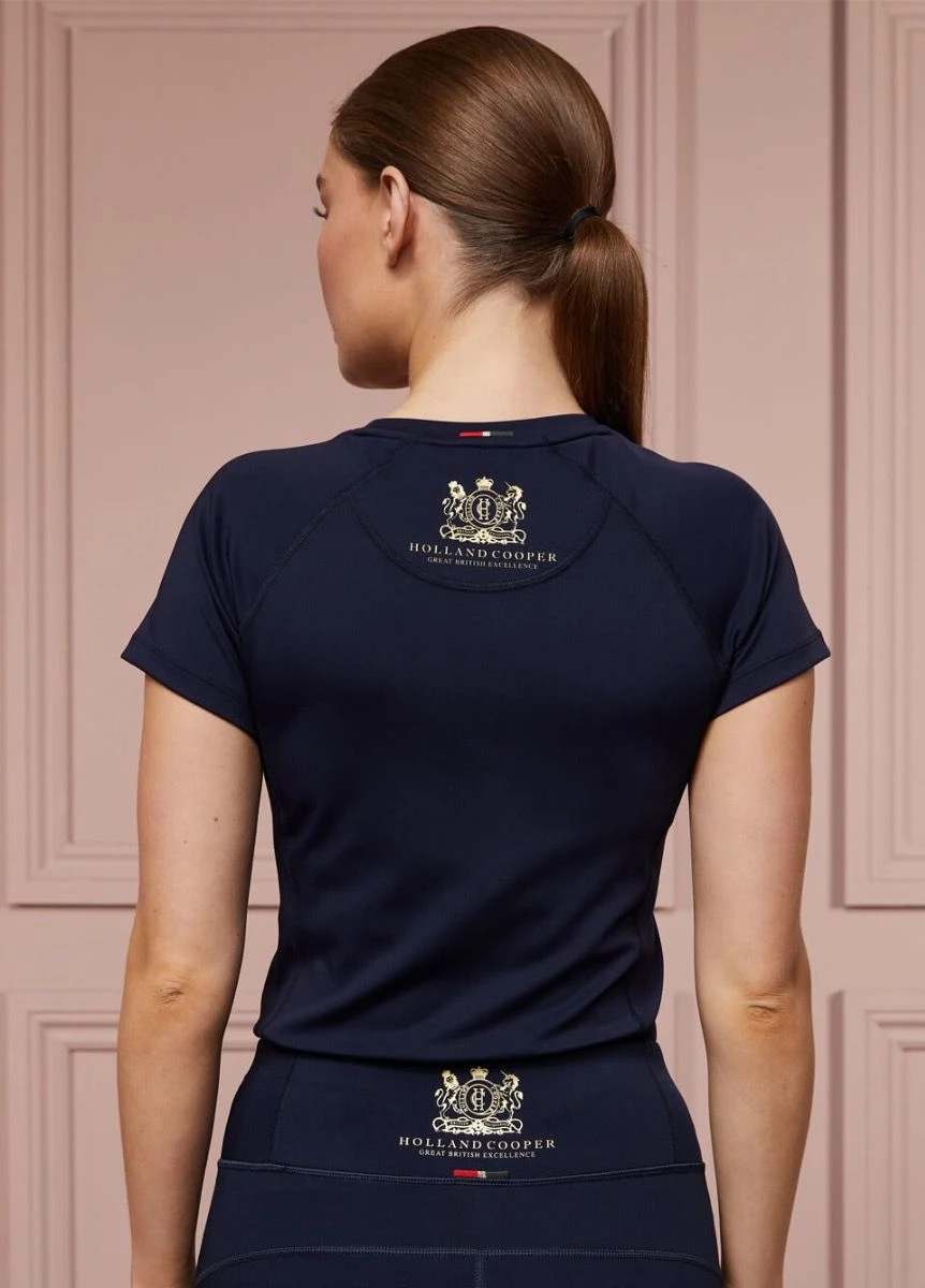Holland Cooper Elite Tee - Ink Navy 2 Holland Cooper Elite Tee - Ink Navy - Image 2