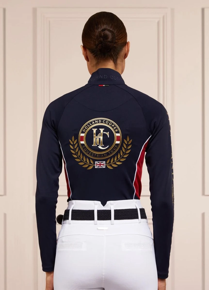 Holland Cooper Farnham Base Layer - Ink Navy 2 Holland Cooper Farnham Base Layer - Ink Navy - Image 2