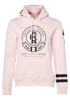 Holland Cooper Heritage Hoodie - Blush -Ridingwear Sales Store hc heritage hoodie blush 3rdy