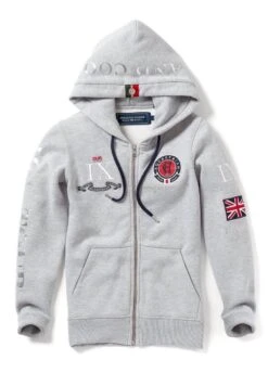 Holland Cooper Team Hoodie - Grey Marl -Ridingwear Sales Store hc hoodie grey 3rdy