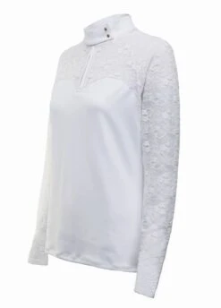 Holland Cooper Newbury L/S Base Layer - White -Ridingwear Sales Store hc newbury ls white 3rdy
