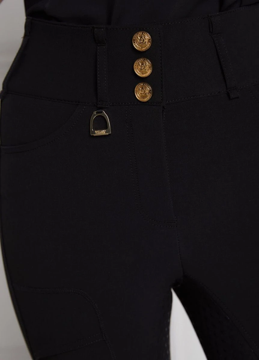 Holland Cooper Ascot Breeches - Black Reflective 5 Holland Cooper Ascot Breeches - Black Reflective - Image 5