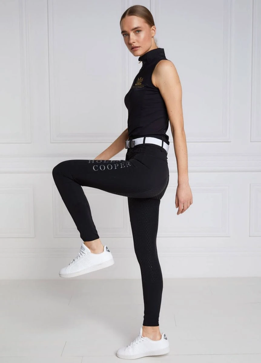 Holland Cooper Ascot Breeches - Black Reflective 2 Holland Cooper Ascot Breeches - Black Reflective - Image 2