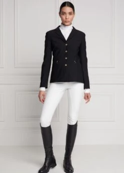 Holland Cooper Competition Jacket - Black -Ridingwear Sales Store hccompjcktblk6rdy