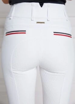 Holland Cooper Hickstead Breeches - White -Ridingwear Sales Store hchicksteadwhite2rdy