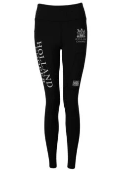 Holland Cooper Thermal Full Grip Leggings - Black -Ridingwear Sales Store hcthermalblack4rdy