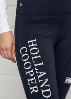 Holland Cooper Thermal Full Grip Leggings - Ink Navy -Ridingwear Sales Store hcthermalinknavy5rdy