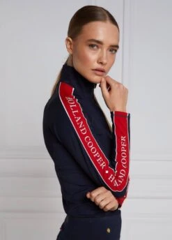 Holland Cooper Tour Panel Base Layer - Ink Navy/Red -Ridingwear Sales Store hctourpanelbaseinkred2rdy