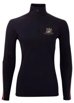 Holland Cooper Tour Panel Base Layer - Ink Navy/Red -Ridingwear Sales Store hctourpanelbaseinkredrdy