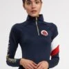 Holland Cooper Equestrian Heritage Base Layer - Ink Navy