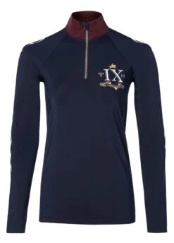 Holland Cooper Heritage Logo Base Layer - Ink Navy -Ridingwear Sales Store holland cooper heritage logo base ink navy 4rdy