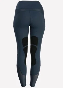 Horseware Ladies Riding Tights - Navy -Ridingwear Sales Store hwaretightnvy3rdy
