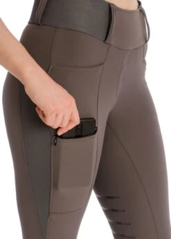 Horseware Meryl Hybrid Breeches - Grey -Ridingwear Sales Store hwmerylbreechgrey4rdy