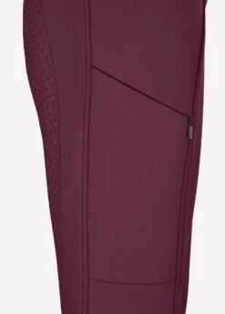 Pikeur Ladies Ine Grip Breeches - Bordeaux -Ridingwear Sales Store ine4
