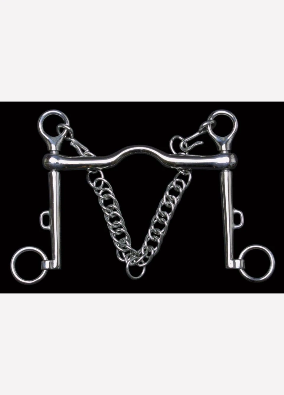 Jeffries Slide Cheek Port Weymouth Bit BI601 1 Jeffries Slide Cheek Port Weymouth Bit BI601