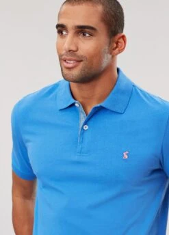 Joules Mens Hanfield Polo Shirt - Eton Blue -Ridingwear Sales Store joules hanfield eton blue4