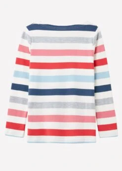 Joules Junior Harbour Luxe Jersey Top - Multi Stripe -Ridingwear Sales Store joules jnr harbour heart2