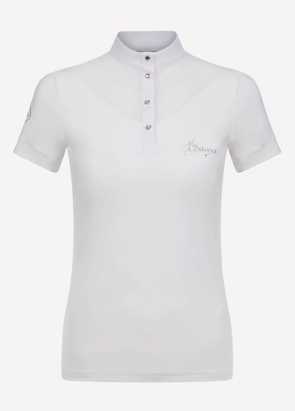 LeMieux Amelie Show Shirt - White 1 LeMieux Amelie Show Shirt - White