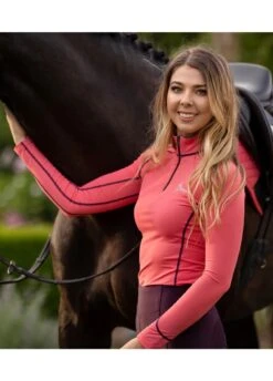 LeMieux Base Layer - Papaya -Ridingwear Sales Store lemieux baselayer papaya 5rdy