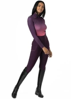 LeMieux Spectrum Base Layer - Aubergine/Papaya -Ridingwear Sales Store lemieux baselayer spectrum papaya 5rdy