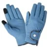 LeMieux Pro Touch Classic Riding Gloves - Ice Blue