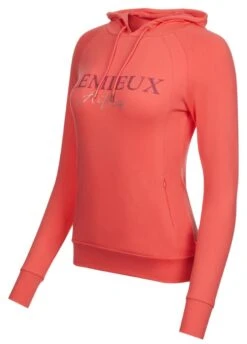 LeMieux Luxe Hoodie - Papaya -Ridingwear Sales Store lemieux hoodie papaya 3rdy