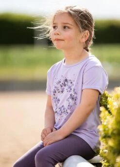 LeMieux Mini Lexi T-Shirt - Wisteria -Ridingwear Sales Store lemieux mini lexi wisteria 3rdy