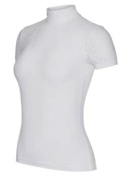 LeMieux Olivia Short Sleeve Show Shirt - White 6 LeMieux Olivia Short Sleeve Show Shirt - White -Ridingwear Sales Store lemieux olivia ss shirt white 3rdy