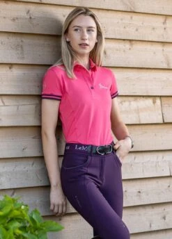 LeMieux Polo Shirt - Watermelon -Ridingwear Sales Store lemieux polo shirt watermelon 6rdy