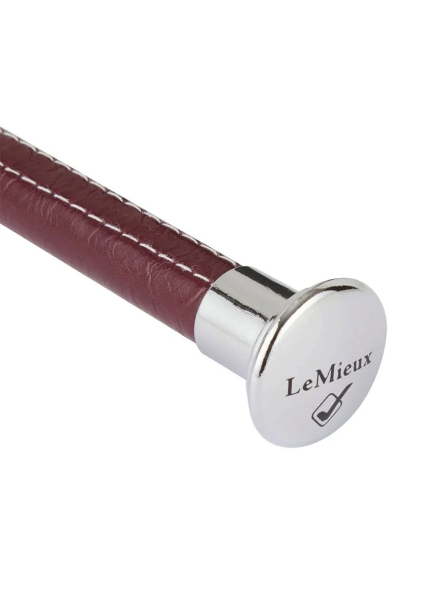 LeMieux Rhone Pro Baton Whip - Burgundy 2 LeMieux Rhone Pro Baton Whip - Burgundy - Image 2