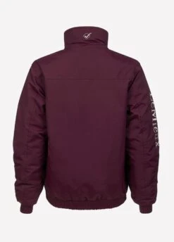 Team LeMieux Waterproof Crew Jacket - Burgundy -Ridingwear Sales Store lemieux waterproof burgundy 3