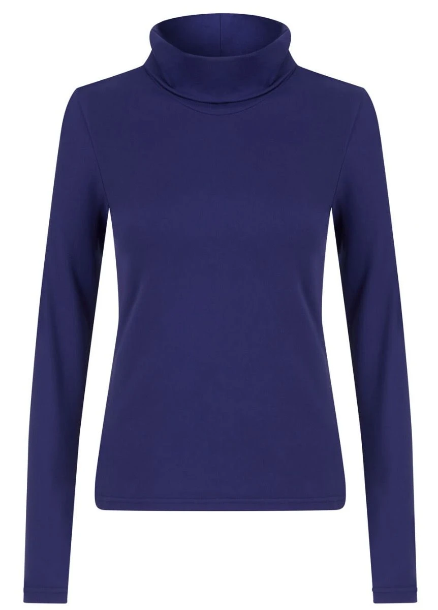LeMieux Liberte Roll Neck - Ink Blue 2 LeMieux Liberte Roll Neck - Ink Blue - Image 2