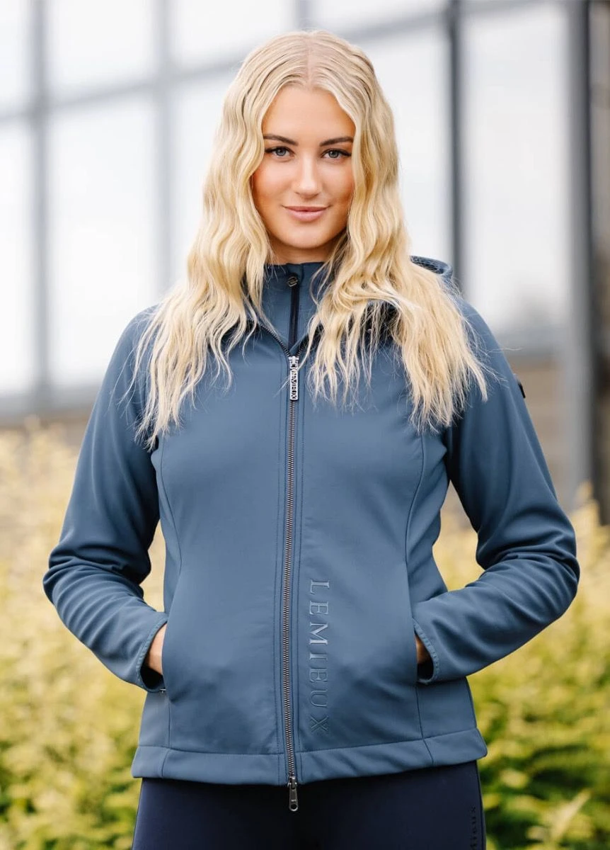 LeMieux Charlotte Soft Shell Jacket - Atlantic 1 LeMieux Charlotte Soft Shell Jacket - Atlantic