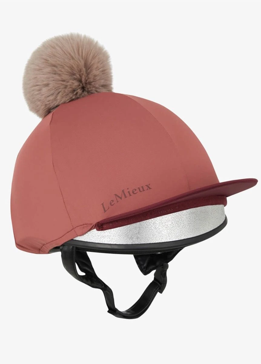 LeMieux Hat Silk - Orchid 1 LeMieux Hat Silk - Orchid