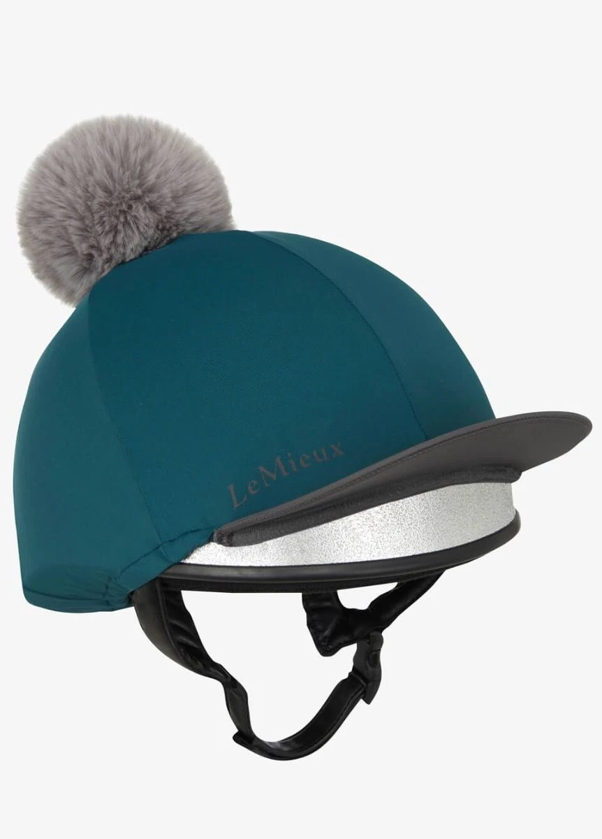 LeMieux Hat Silk - Spruce 1 LeMieux Hat Silk - Spruce