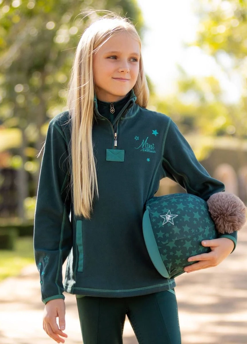 LeMieux Mini Mari Fleece - Spruce 2 LeMieux Mini Mari Fleece - Spruce - Image 2