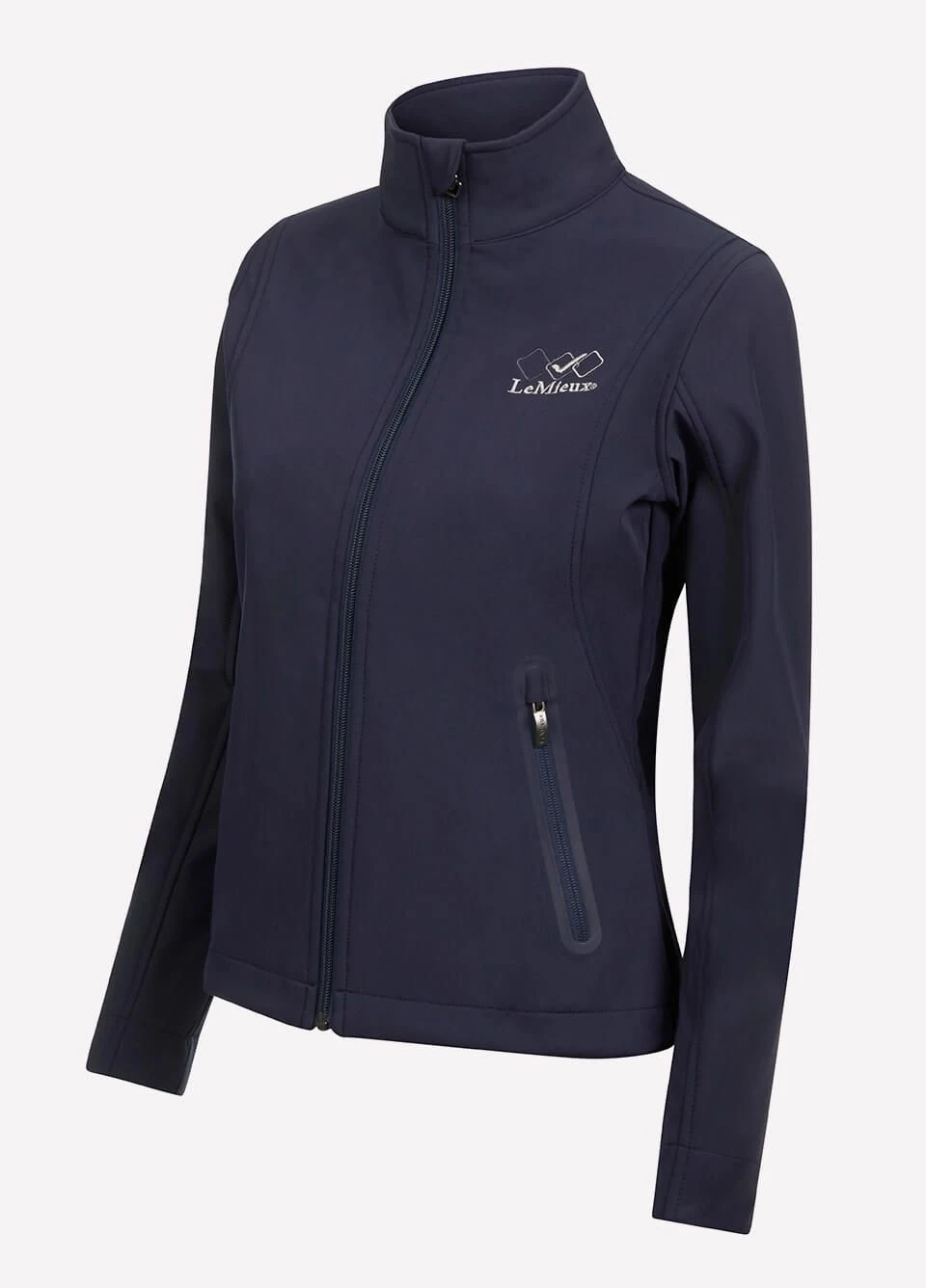 Team LeMieux Soft Shell Jacket - Navy 2 Team LeMieux Soft Shell Jacket - Navy - Image 2