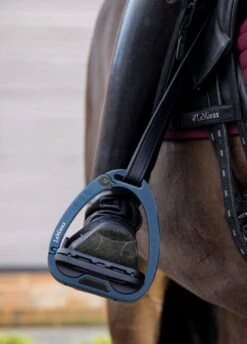 LeMieux Vector Balance Stirrups - Navy -Ridingwear Sales Store lm vector navy 3rdy
