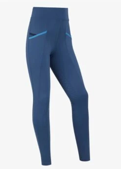 LeMieux Young Rider Pull On Breech - Atlantic -Ridingwear Sales Store lm yr breech atlantic 3rdy 1