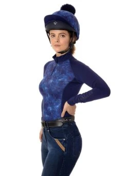 LeMieux Glacé Base Layer - Navy -Ridingwear Sales Store lmbasenavy3rdy