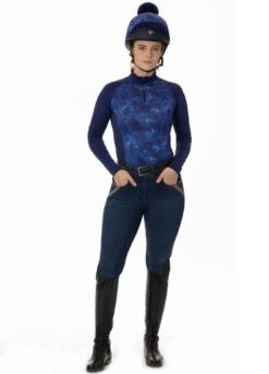 LeMieux Glacé Base Layer - Navy -Ridingwear Sales Store lmbasenavy4rdy