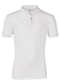 LeMieux Young Rider Belle Show Shirt - White