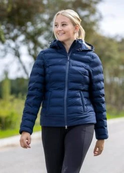 LeMieux Elize Waterproof Puffer - Navy -Ridingwear Sales Store lmelizepuffernavy5rdy